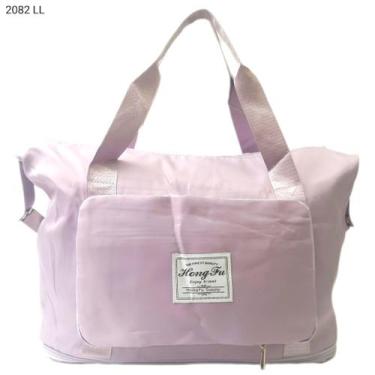 Imagem de Bolsa Sacola Academia / Viagem Expansiva Dobrável Impermeável Superlev