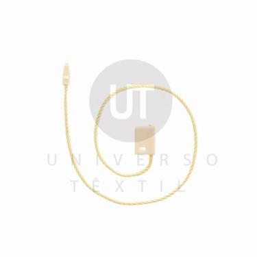 Imagem de Lacre de Autenticidade para Tag de Roupas com 1 Ponta Creme 1.000 Peça