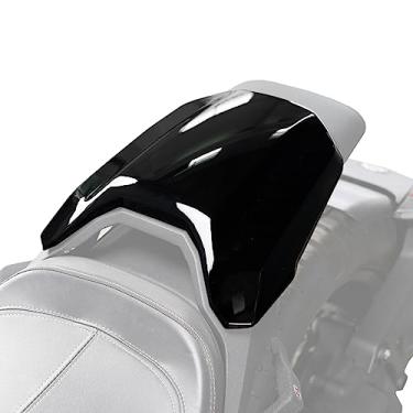 Imagem de A & UTV PRO Capa de assento mono Ryker, kit de capa de assento mono preto brilhante para Can Am Ryker todos os modelos acessórios, substitui OEM # 219401001, 1 peça