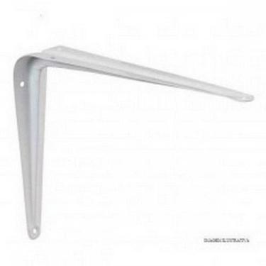 Imagem de Suporte Cantoneira Pintada Biehl 12 X14Cm Cinza . / Kit C/ 24 Peças