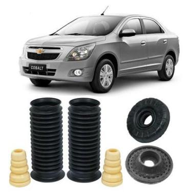 Imagem de Kit Coxim Batente Coifa Amort Diant Gm Cobalt 2015 2016 2017 - Auto Fl