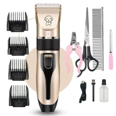 Imagem de Henniu Máquina De Tosar Cachorro para Pet Aparador de Pelos para animais de estimação Cão Gato Tosa Pet.