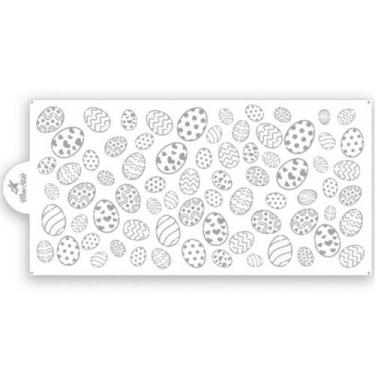 Imagem de Stencil Amor em Ovinhos - 1 unidade - BlueStar - Rizzo