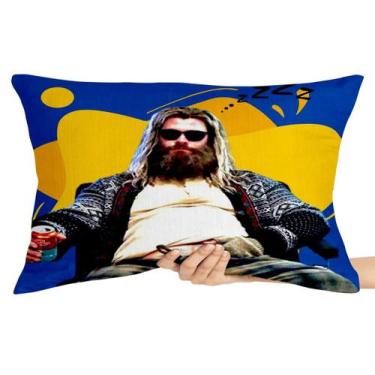 Imagem de Capa Travesseiro fronha com ziper 50x70  Thor Obeso - Empório Dutra