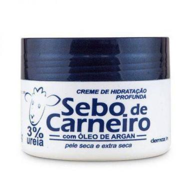 Imagem de Creme Hidratante Sebo de Carneiro com Argan 300g. - Demazon