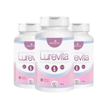 Imagem de Compre 3 Potes Lurevita Original 180 Cápsulas