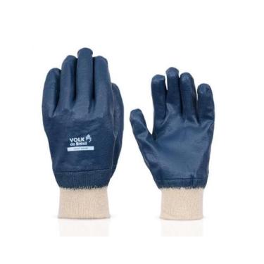 Imagem de Luva VdBNit Malha Tam G/9 CA 25084 Azul 1800/M EPI - VOLK