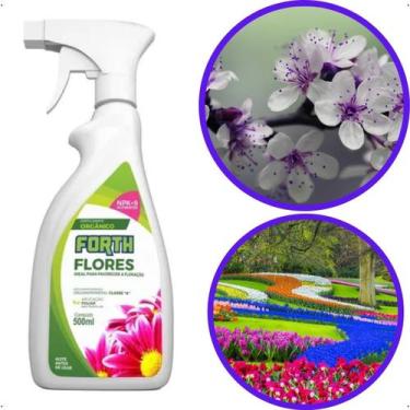 Imagem de Fertilizante Adubo Orgânico Forth Flores Pronto Uso 500ml