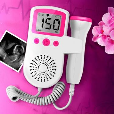 Imagem de Monitoramento de frequência cardíaca fetal para grávida acompanhar - B