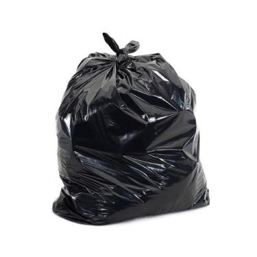 Imagem de Saco de lixo 20 litros Preto Lemeplas com 100 unidades