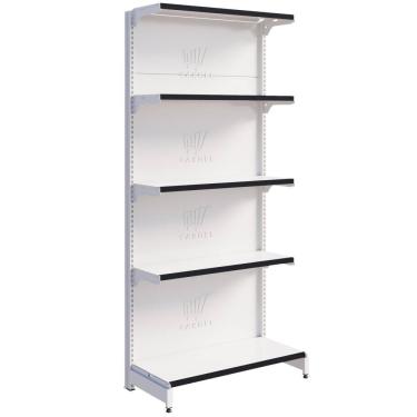 Imagem de Gôndola Parede 1 Inicial 1,70 m 40KG FIT Expositor de Supermercado Amapá