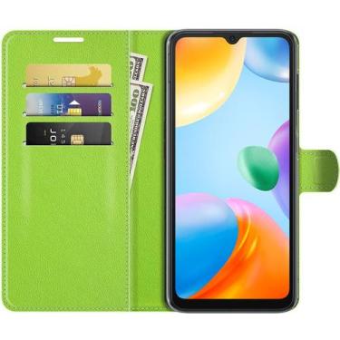 Imagem de Capa Capinha Carteira Para Xiaomi Redmi 10c Case Couro Flip - Danet, V