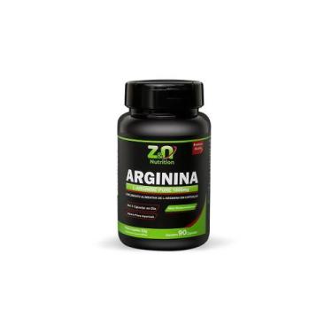 Imagem de Arginina Premiun 100 % Pura Zn Nutrition 90 Capsulas