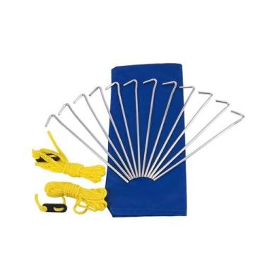 Imagem de Conjunto de Estacas com Cordinhas Camp Kit 302150 Nautika