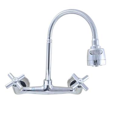 Imagem de Misturador Gourmet Cozinha Parede C-64 1/4v. - Reino das Torneiras