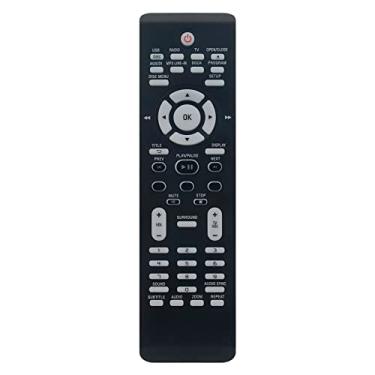 Imagem de Controle remoto de substituição 996510001263 adequado para Philips DVD Home Theater HTS3151D HTS3151 HTS3151D/37 HTS3544 HTS3555 HTS3555/37B HTS3555/37 HTS3544/37B HTS3555/37B 44/37