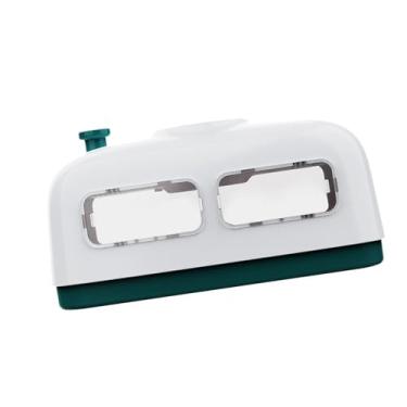 Imagem de Ioensy Incubadora de ovos manual, máquina incubadora de giro de ovos, 8 incubadora para pássaros, codorna, Branco Verde