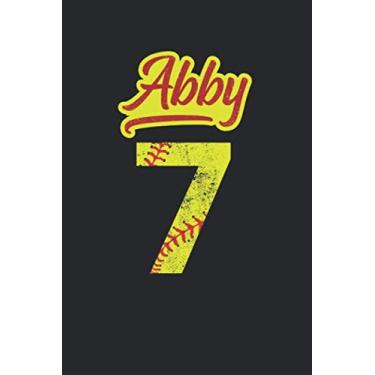 Imagem de Abby 7: Softball Dotgrid Notebook for Catcher/Pitcher Girls Training Journal at Sports, High School, College, University
