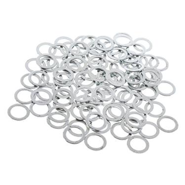 Imagem de CUTICATE 100 peças de arruelas de velocidade para skate, anéis de velocidade do eixo do caminhão para desempenho de rolamento de scooter Cruiser Longboad, ferragens, esportes ao ar livre