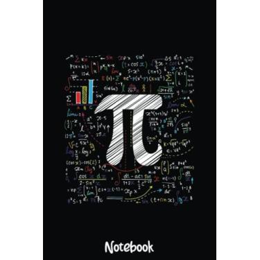 Imagem de Pi Day Math Equation Notebook Math Teacher Student Geek Gifts: Graph Paper Notebook, Grid Paper for Math and Science Students, Quad Ruled 4x4 110 Pages, 6x6618