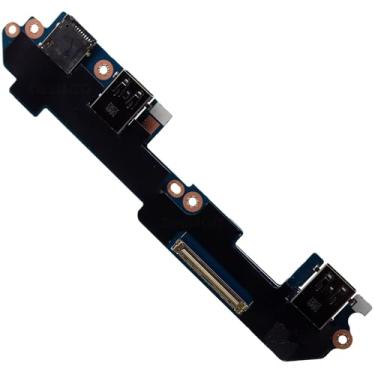 Imagem de Deal4GO Porta USB Leitor de Cartão MicroSD Placa IO 55WDY CTWY7 LS-K476P Substituição para Dell Alienware X17 R1, X17 R2