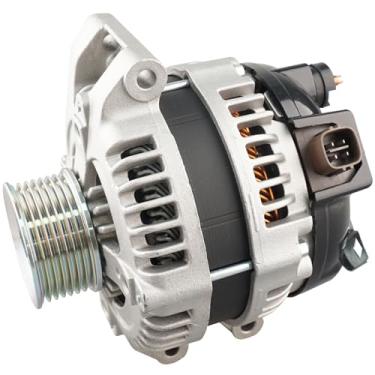 Imagem de DrCax Alternador 13980N compatível com Acura CSX 2006-2008 TSX 2004-2008 Honda Accord 2003-2007 Civic 2006-2011 CR-V 2007-2011 Element 2003-2011 2.0L 2.4.4 L L4 Substituir 31100-RAA-A01 31100-RAA-A02