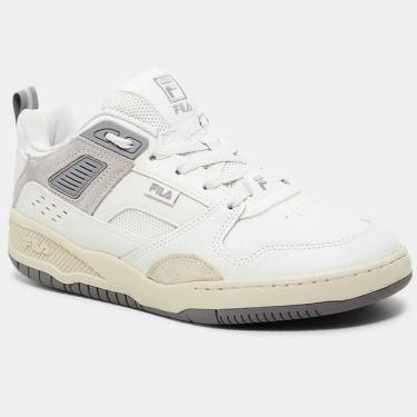 Imagem de Tênis Fila Corda Br Masculino - Branco e Cinza