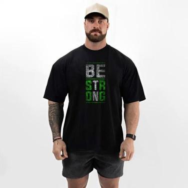 Imagem de Camiseta Masculina Oversized Confortável Academia Estilo - Épico, GG, 