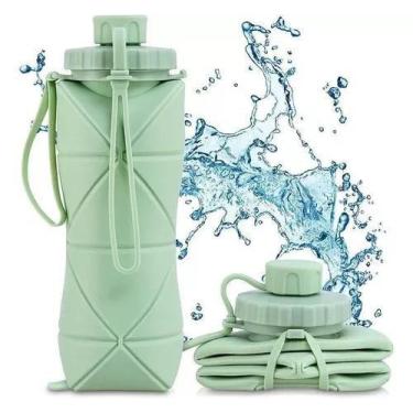 Imagem de Copo Retrátil Dobrável: Um toque de cor para sua hidratação - 600ml - 
