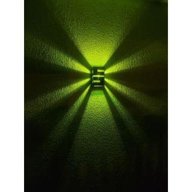 Imagem de Kit com 3 Arandela de Parede + Lente Colorida Com Lâmpada Led - Metais