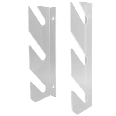 Imagem de Acrílico Skateboard Mount Mount Display Rack, Suporte de Skate de 3 Camadas Hanger de Parede de Skate Horizontal para Quadros Longos, Pranchas de Neve Com Parafusos e Tubos de