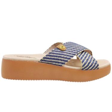 Imagem de Tamanco Feminino Casual Dia a Dia Trabalho Passeio FlatForm Ultra Conforto Modare 7189.106