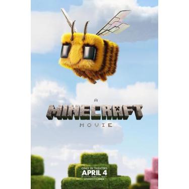 Imagem de Poster Cartaz Um Filme Minecraft B - Pop Arte Poster, 40x60cm