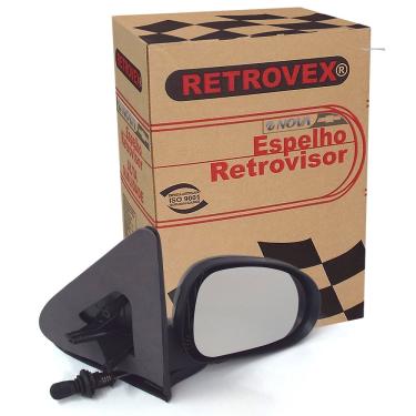 Imagem de Espelho Retrovisor 2 Portas Lado Direito Com Controle Retrovex Volkswagen Gol 1995 A 1999