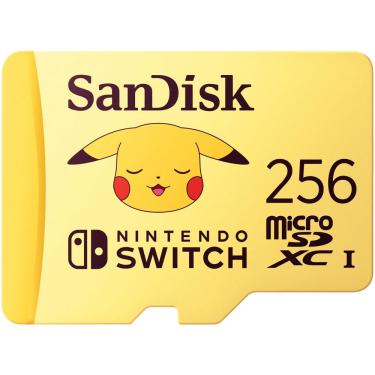 Imagem de Cartão microSDXC SanDisk 256GB licenciado para Nintendo Switch