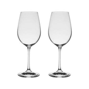 Imagem de Taça De Cristal Bohemia Para Vinho 350 ml Helena 2 Peças - Bohemia Cry