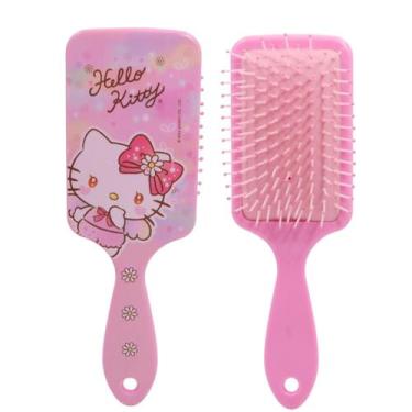 Imagem de Escova Raquete De Desembaraçar Cabelos Hello Kitty - Sanrio