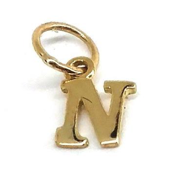 Imagem de Pingente em Ouro 18K Inicial mini - Elegancy Joias, N