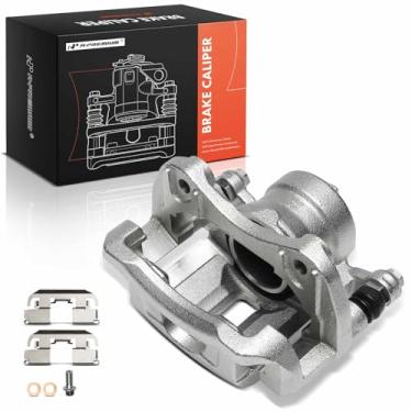 Imagem de A-Premium Conjunto de pinça de freio a disco com suporte compatível com Nissan Versa 2020-2023, Kicks 2018-2023 - Frente direita do lado do passageiro