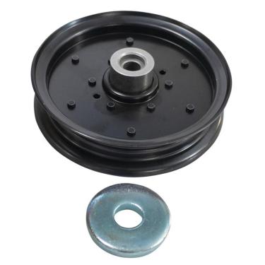Imagem de Polia plana 280-811 compatível com Hustler 126124, 607479, 604231 para 121.9 cm, 132.1 cm, 152.4 cm Raptor, Raptor Flip-Up, Raptor Limited, Raptor SD e Raptor SDX