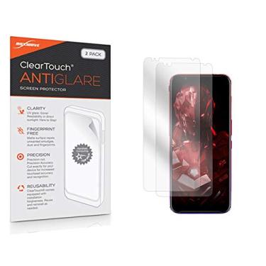 Imagem de Nubia Red Magic 5S, BoxWave [ClearTouch antirreflexo (pacote com 2)] Película fosca anti-impressão digital para Nubia Red Magic 5S, Magic 5G