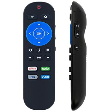 Imagem de Controle remoto de substituição aplicável para Smart TV Onn Roku 100012584 1000125850 100012585 100012589 100012586 100012587 100018971