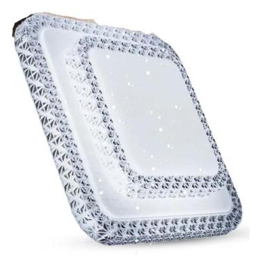 Imagem de Plafon estrelado multicor de Sobrepor Quadrado 34X34 24W - Shop Revest