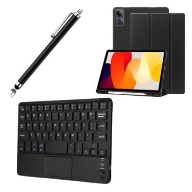 Imagem de Capa Smart Para Xiaomi Redmi 11+teclado Touchpad+caneta - generic