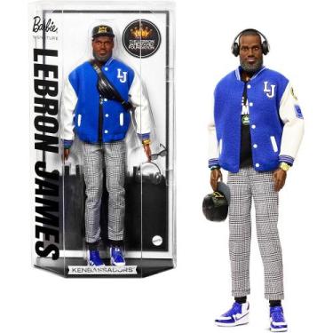 Imagem de Boneco Ken Lebron James Kenbassadors Lebarbie Signature - Mattel, Ken 