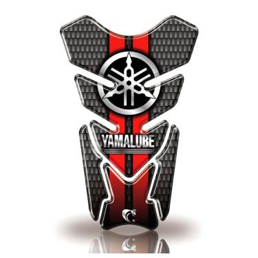 Imagem de Protetor De Tanque Adesivo Moto Yamaha Acima 500 Vermelho