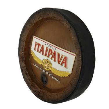 Imagem de Placa Decorativa De Parede 40 Cm Diâmetro Fibra De Vidro Fibra Cerva Itaipava