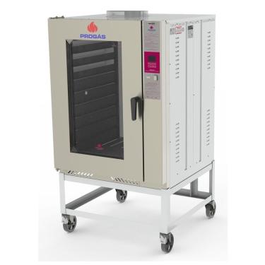 Imagem de Forno Turbo A Gás Natural Progás 10 Esteiras Prp-10000st G2 Bivolt