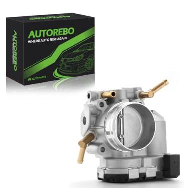 Imagem de Corpo do acelerador eletrônico compatível com VW Volkswagen Beetle Golf Jetta, 2001 2002 2003, 2.0L L4 SOHC, substituição # 0280750061 06A133062D 06A133062Q S20156 977-361 TB106062Q 67-40 006 337