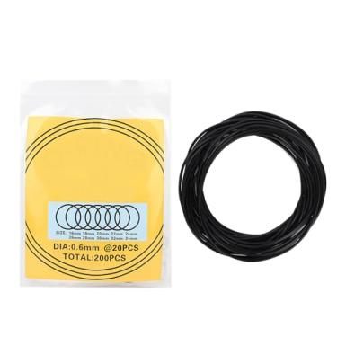 Imagem de Conjunto de anel de vedação de relógio em O, ferramenta de reparo à prova d'água para oficina de reparo de relógios (anel impermeável de 0,6 mm) Herramientas y accesorios para re